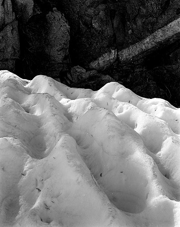 Snow Ridges, Tioga Pass, Yosemite National Park, California  ca. 1980