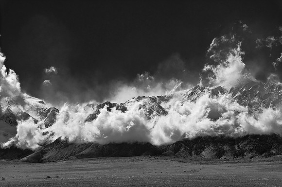 Clearing Storm #2, Manzanar 2011