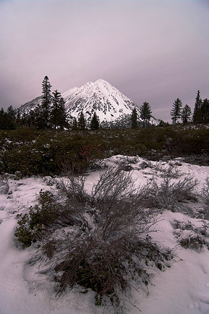Dusk, Black Butte, Shasta, California   2010