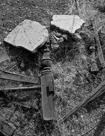 Broken Headstone, Virginia City, NV  2011