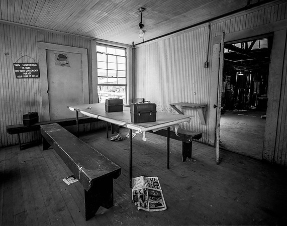 Lunchroom, Gladdig McBean, Lincoln, California  1983