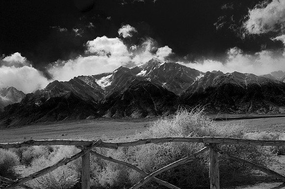 Boundry Fence, Manzanar Internment Camp   2011