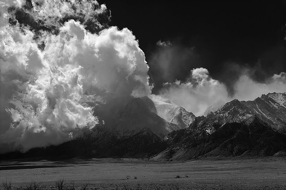 Clearing Storm #3, Manzanar 2011